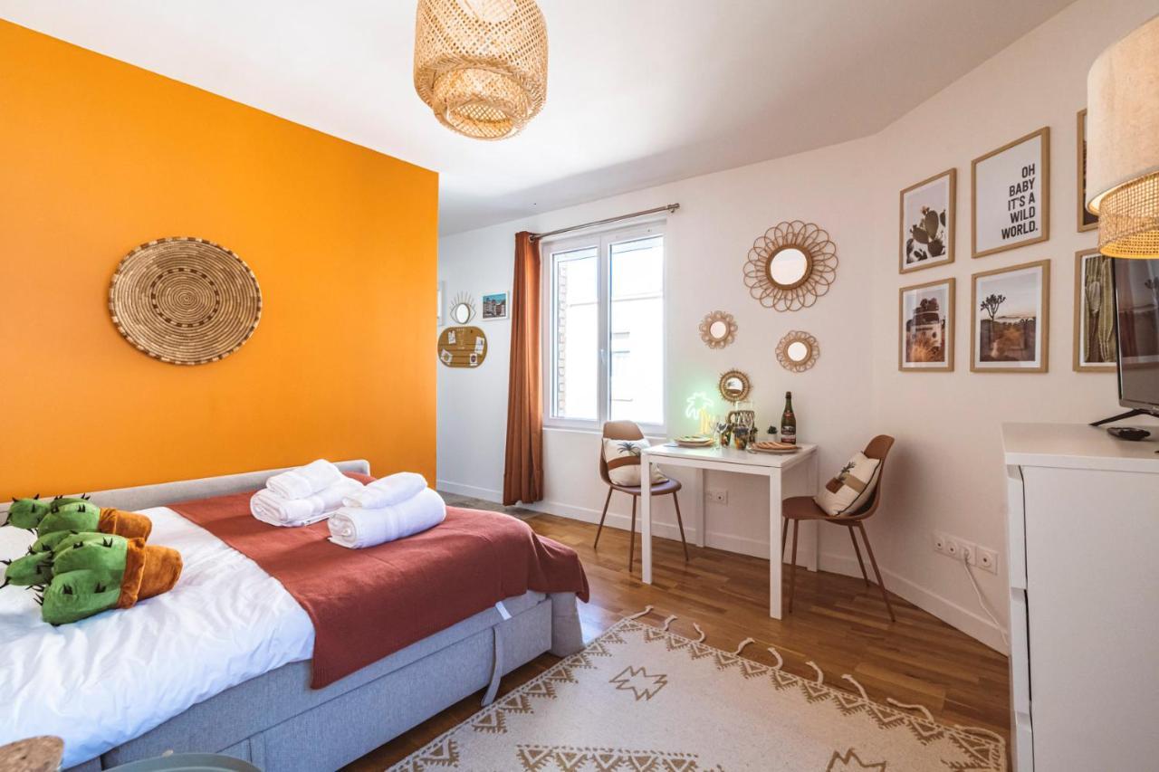 Explorereims - California Dream Studio Proche Gare/Centre Bagian luar foto
