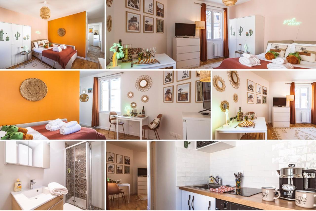 Explorereims - California Dream Studio Proche Gare/Centre Bagian luar foto