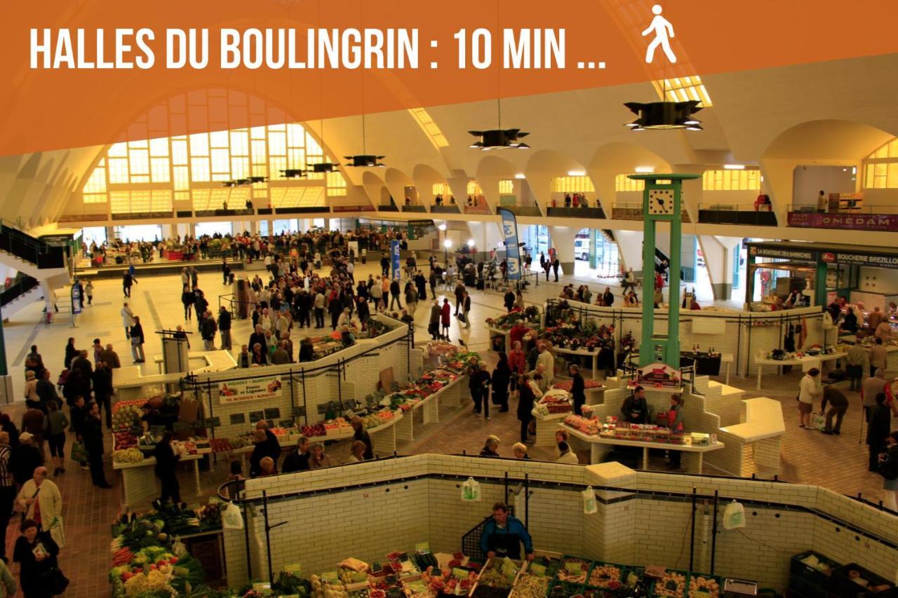 Explorereims - California Dream Studio Proche Gare/Centre Bagian luar foto